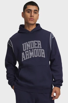 Чоловіче темно-синє худі UA Rival Fleece Nov Hoodie Under Armour SM 6009353-410