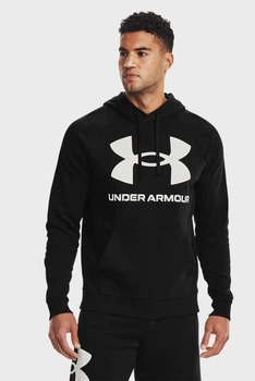 Чоловіче чорне худі UA Rival Fleece Big Logo HD Under Armour M 1357093-001