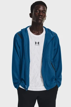 Чоловіча темно-синя вітровка UA Unstoppable Jacket Under Armour S 1370494-426