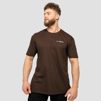 Спортивная мужская футболка GymBeam Basic T-shirt Chocolate brown XL