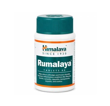 Натуральна добавка Румалая Хімалая 60 таб контроль над артритом Rumalaya Himalaya