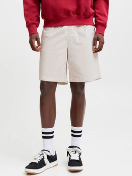 Шорти бавовняні короткі чоловічі Jack & Jones 12293339 M Jet Stream (5715829299034)