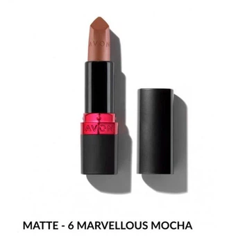 Зволожувальна матова губна помада Avon "Ультра" Ніжний мокко(marvellous mocha) 3,6г