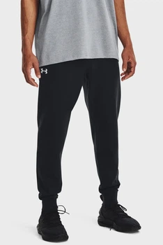 Чоловічі чорні спортивні штани UA Rival Fleece Joggers Under Armour XL 1379774-001