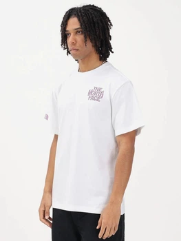 Футболка бавовняна довга чоловіча The North Face M Drip NF0A8GABFN41 M Біла (800070354856)