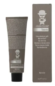 Крем-фарба для волосся Barba Italiana Tintoretto Multi Level Grey Hair Color Cream nr.1 60 мл