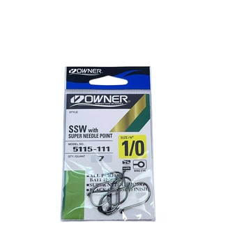 5115-111 - №1/0 Крючки "OWNER" SSW SUPER NEEDLE POINT (JAPAN),5115-111-001