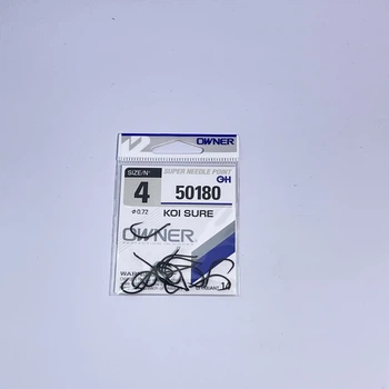 50180 - №4 Крючки "OWNER" KOI SURE (JAPAN),50180-04