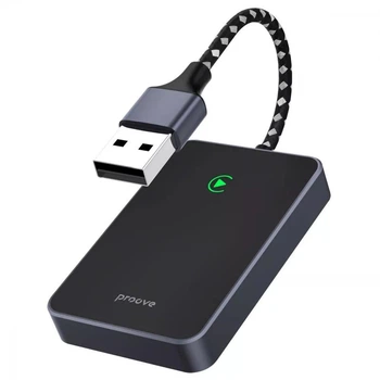 Беспроводной адаптер в авто для смартфонов Proove СP-01 Wireless Car Adapter, Черный