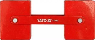 Струбцина YATO, магнитная для регулировки угла сварки, 2×22,5 кг, 85×65×22 мм