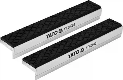Сменные мягкие губки для тисков 150х30х10 мм YATO YT-65003 для широких заготовок