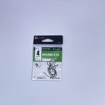Оффсетный крючок Gurza WORM 310 #4 BN 8 шт ,KE-3207-004