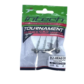 Джиг-головка Intech Tournament DJ-Head 31 №5/0 (6.0g (4шт)),FS0633772