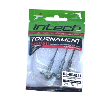 Джиг-головка Intech Tournament DJ-Head 31 №7/0 (10g (3шт)),FS0633804