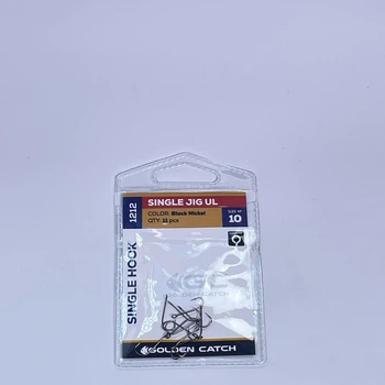 Крючок Golden Catch Single Jig Ultralight 1212BN No10(11шт) для микроджига и ультралайта,5547026