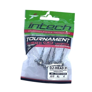 Джиг-головка Intech Tournament DJ-Head 31 №6/0 (8.0g (4шт)),FS0633789