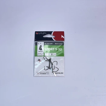 Крючок Gurza SPORT S-32 # 4 PTF 6 шт,KE-3227-004