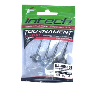 Джиг-головка Intech Tournament DJ-Head 31 №4/0 (14g (4шт)),FS0633760