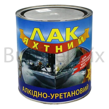 Лак яхтовий Arsal для внутрішніх та зовнішніх робіт 2,5 л глянцевий