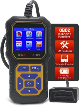 Автомобильный сканер Fastsun AT500 OBD2 считыватель кода неисправности двигателя рус яз