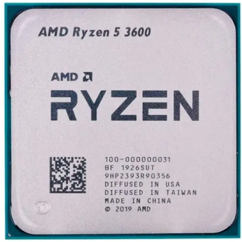 Процессор AMD Ryzen 5 3600 / 6 ядер 12 потоков / до 4.2GHz / Socket AM4 - Б/У