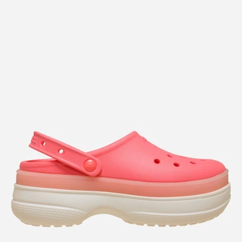 Женские кроксы Crocs Classic Frosted Stacked Clog Con 212567-6UI 38-39 (M6/W8) 24 см Pink (198445370786)
