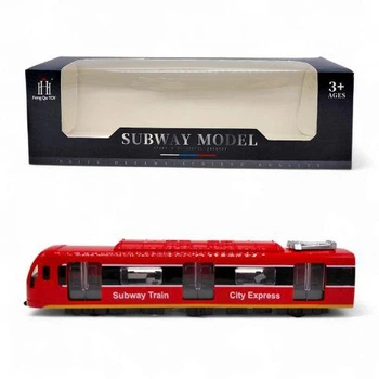 ПОТЯГ МЕТРО "SUBWAY MODEL" (ЧЕРВОНИЙ)