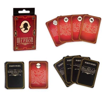 Настольная карточная игра "Шерлок" (укр)