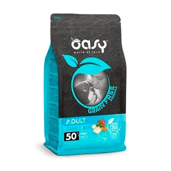 OASY DOG Grain Free Adult Small/Mini для дорослих собак малих порід, риба з яблуком та бататом - 800 грам 3017347523