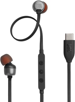 Навушники JBL Tune 310C USB-C Black (JBLT310CBLK) з мікрофоном