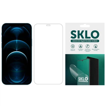 Защитная гидрогелевая пленка SKLO (экран) для Apple iPhone 17 Air (6.5") Прозрачный