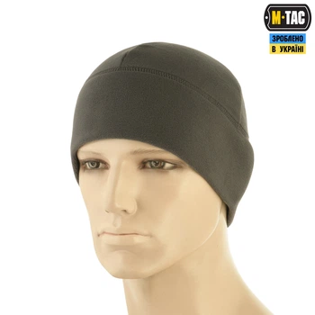 Шапка фліс M-Tac Watch Cap Light Polartec Gen.II Dark Grey L 40562812-L
