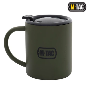 Термокружка 280 мл. з кришкою олива M-Tac 60009001