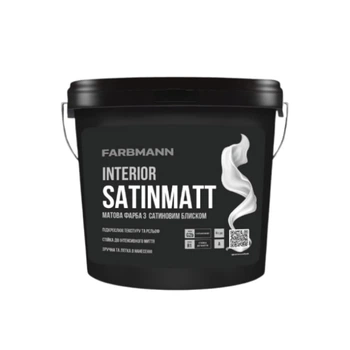 Краска Farbmann Interior Satinmatt база А 0,9 л