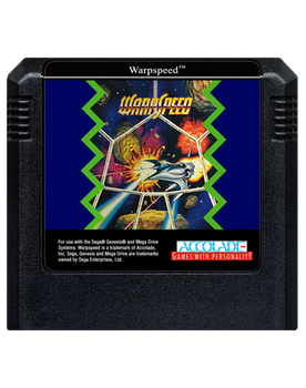 Игра Sega Mega Drive WarpSpeed Английская Версия Только Картридж Б/У