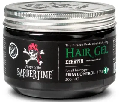 Гель для укладання волосся Barbertime Hair Gel Keratin 300 мл
