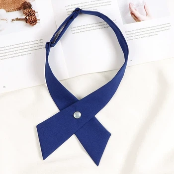 Елегантна краватка-перехрестя Honey Fashion Accessories синій (30к057)
