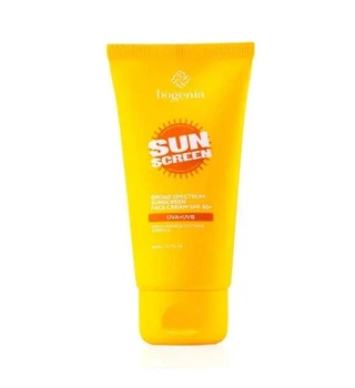 Сонцезахисний крем Bogenia Sunscreen Face Cream SPF 50