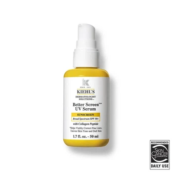 Kiehl's Better Screen UV Serum SPF 50+ Солнцезащитная сыворотка для лица с коллагеновым пептидом