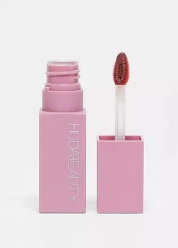 Кремові рум'яна для губ і щік Huda Beauty lip blush creamy lip & cheek stain Rosy kiss 6 ml