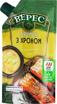 Горчица с хреном Верес 130 г