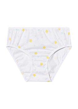 Трусики слипы для девочки Lupilu Ecoprint 464455 098-104 см (2-4 years) Белый