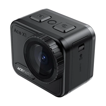 Спорт Камера ACEFAST 4K Waterproof Action Camera X1 |Sony IMX386, Wi-Fi, 2.1"| Black