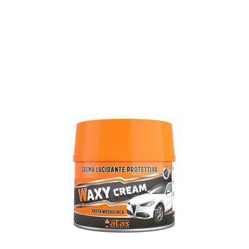Поліроль віск для кузова авто крем Atas Waxi Cream 250 мл — восковий крем для блиску та захисту ЛФП, відновлення кольору