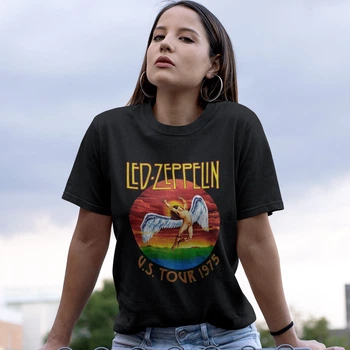 Футболка Led Zeppelin (US Tour 1997) 2XS чорний