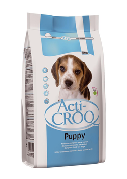 Комплексний екструдований сухий корм для цуценят Acti-CROQ юніор 4кг
