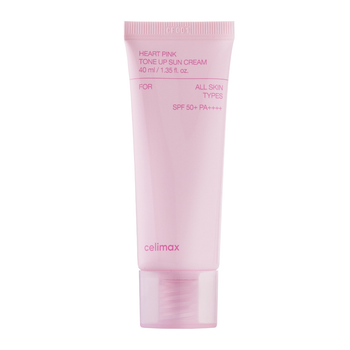 Увлажняющий солнцезащитный крем Celimax Heart Pink Tone Up Sun Cream SPF 50+ PA++++, 40 мл