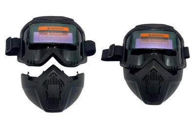 Маска окуляри зварювальна ATF-209 2-в-1 хамелеон з автоматичним затемненням