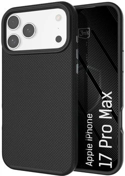 Чохол 3MK Fortis MagCase для Apple iPhone 17 Pro Max Black (5903108754279)