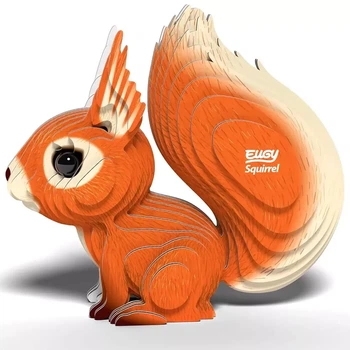 Сборная 3D модель Eugy Зоопарк Белка (XEG-083)